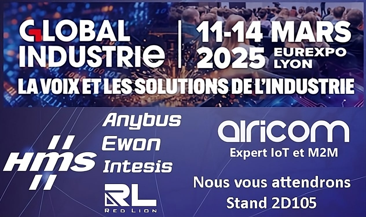 Airicom présent au salon Global industrie
