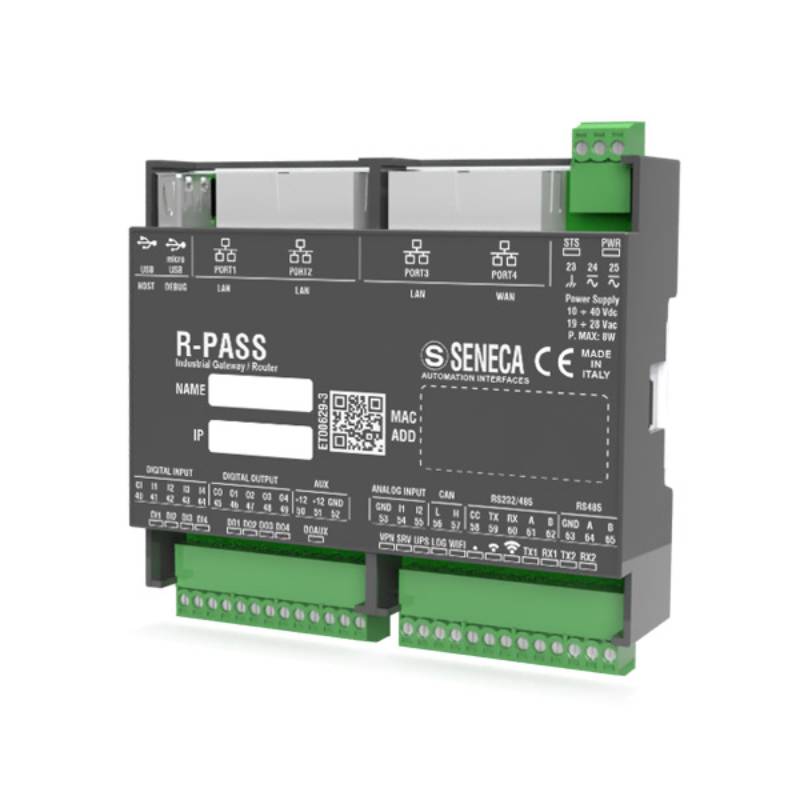 Seneca R-PASS – Passerelle IoT avec datalogger | EN STOCK